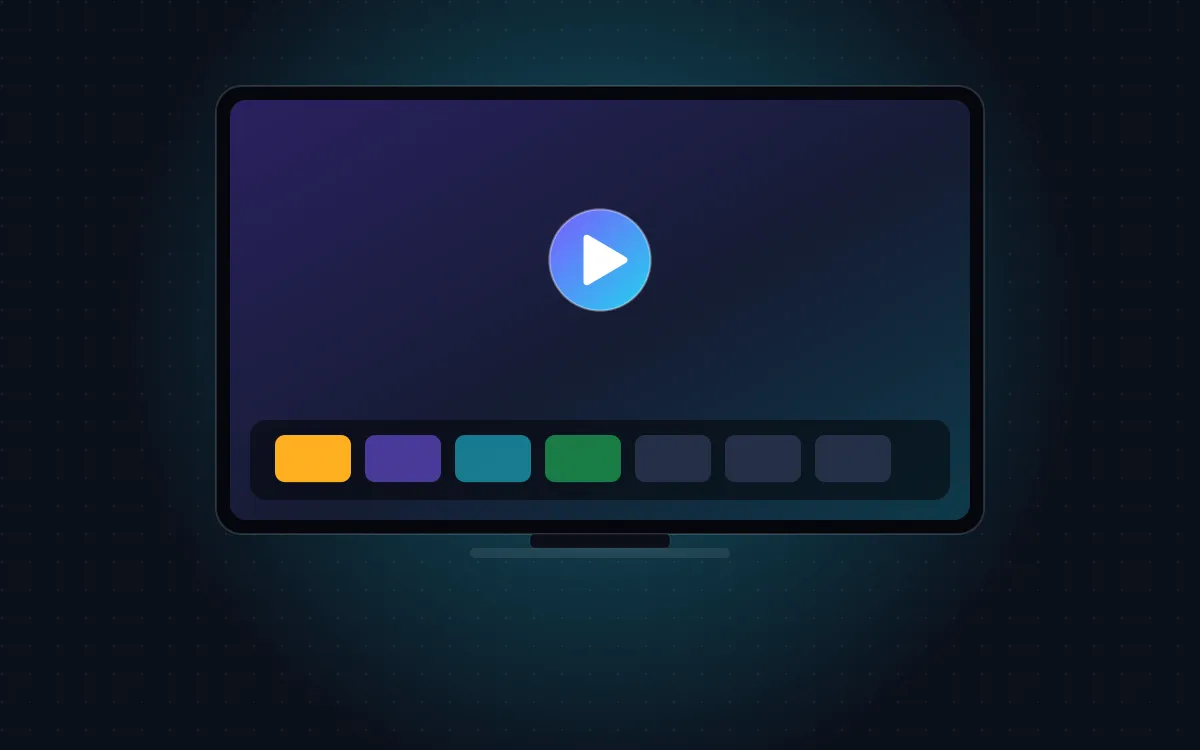 IPTV on LG Smart TV: an LG webOS TV with the app launcher bar and live TV on screen